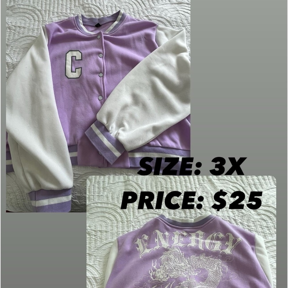 College Style BomberJacket